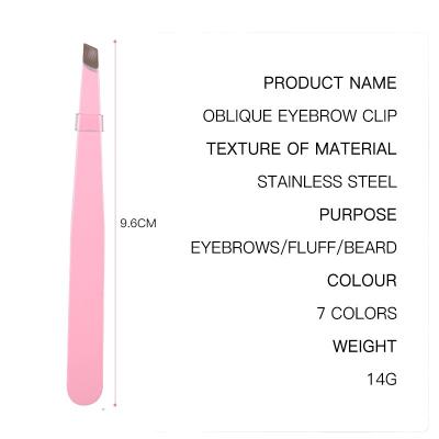 China Wholesale Professional Colorful Eyebrow Lash Tweezers Customized Stainless Steel Eyebrow Tweezers Eyebrow Scissors for sale