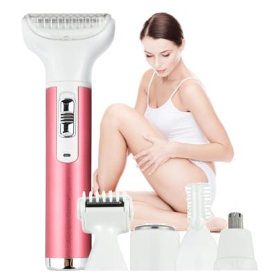 China Household Rechargeable Battery Armpit Trimmer Lipstick Epilator Painless Facial Eyebrow Hair Remover for sale