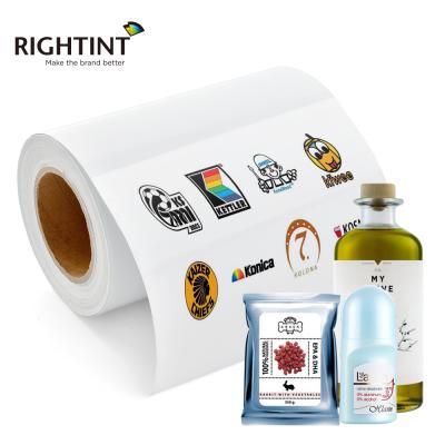 China High quality synthetic paper a4 matt inkjet vinyl sticker roll premium waterproof 210mmX50m pp paper for sale