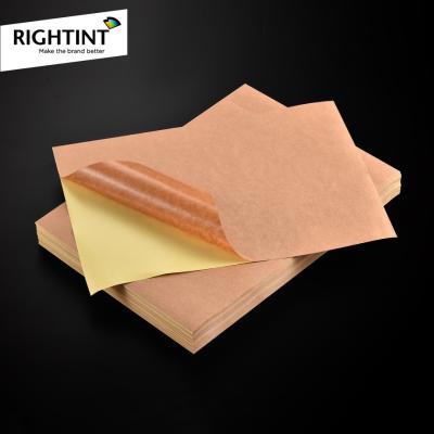 China Rightint New Products Printable Adhesive Paper Sheets A4 ANTISTATIC Hot Adhesive Paper Label Packaging for sale