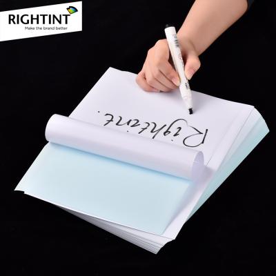 China Waterproof for laser printer woodfree 100gsm printing paper uncoated self adhesive paper for sale