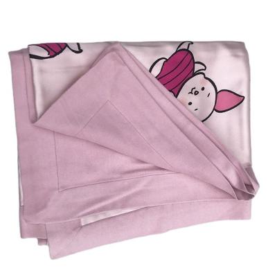 China Home Textile Anti Mite Dust Extra Soft Silk Flannel Blanket For Childrenall Season for sale