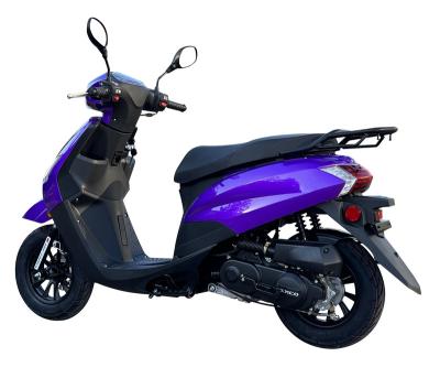 China Selling New Mini High Power 150cc Gas Scooter Suitable For Adult Racing Cheap Adult Gas Scooter 2 Seats 4(L) for sale