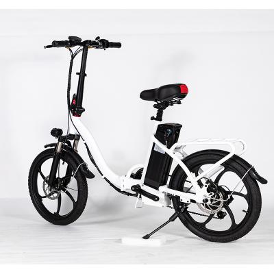 China Foldable Ebike 350w 500w Aluminum Alloy Pedals Folding Electric Bicycle High Quality Cheap Electric Bike For Sale for sale