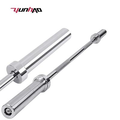 China Factory Direct Custom Logo Alloy Steel Weight Lifting Barbell Straight Bar Universal with Copper Bushing 1200lb for sale