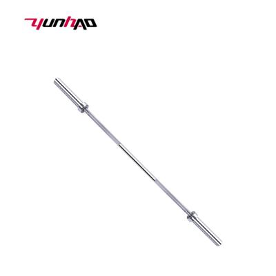 China Universal High Quality YC Fitness Equipment Weightlifting Barbell Bar 1.5m 1.8m 2.2m Gym Barbell Bars for sale