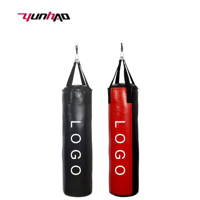 China Breathable/Comfortable/Durable YC Factory Direct Sales Custom Logo 4FT Microfiber Leather Heavy Hanging Punching Bags For Home Gym Training Fitness Workout for sale