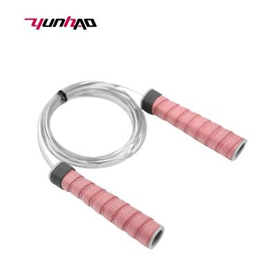 China Durable Adjustable Cross Training Supporting Speed ​​Jump Rope With Handle Finished On Plastic Handle for sale