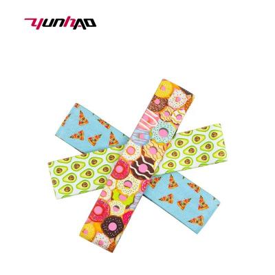 China Durable Wholesale Custom Printing Pattern Exercise Fitness Hip Loop Resistance Bands for sale