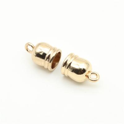 China Wholesale high quality light gold clothing strap charm zinc alloy 121 accessories for sale