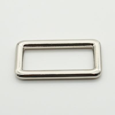 China Various Good Quality Promotional Buckle White Nickel Zinc Alloy Square Belt Buckle Designer for sale