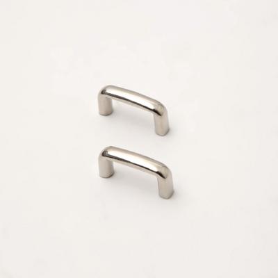 China Hot Selling White Zinc Alloy New Product Nickel Handbag Buckle Lock Hardware Accessories for sale