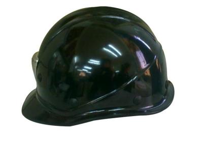 Cina Colore a forma di del nero del casco del cantiere del cappello facilmente regolabile misura le teste in vendita