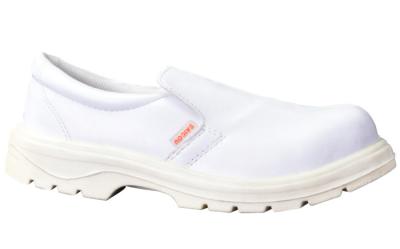 China White Color Safety Work Shoes , Anti Slip Dust Free Shoes High Performance for sale