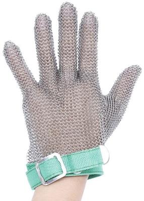 Cina Acciaio inossidabile 304 Ring Mesh Butcher Safety Gloves del commestibile in vendita