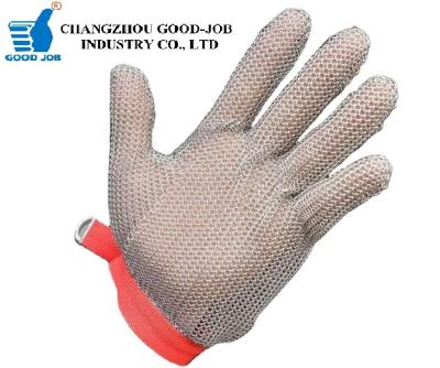 Cina 304 guanti di acciaio inossidabile Ring Metal Mesh Butcher Cutting in vendita