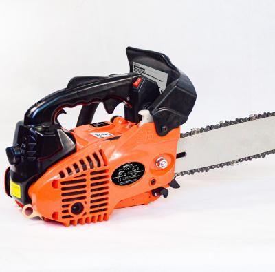 China Chinese 2-Stroke Gasoline Chainsaw 2 Stroke Engine Power Gasoline Chainsaw 25CC Garden Chainsaw Machinery for sale