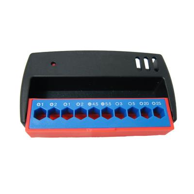 China Factory Wholesale Plastic Multifunctional Porter-Bit Boxportable Injection Plastic Tool Box for sale