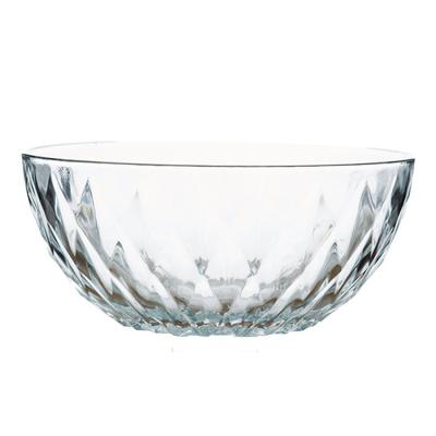 China Viable clear glass bowl fruit vegetable salad bowl large multifunctional home soup bowl for sale