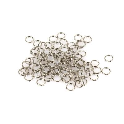 China Nickel Zinc Plating High Tensile Slivery Small Mini Main Ring Chain Springs for sale