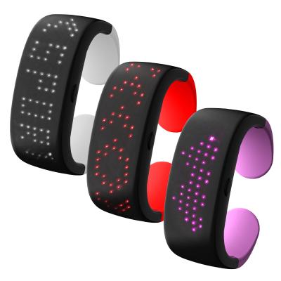 China TPU+ABS+PC 2020 New Gift Years LED Light Up LED Wrist Watch for sale