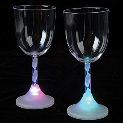 China Bar Liquid Activated Blinking Light Up Cup Blinking Cocktail Whiskey Drinkware Glow Mugs For Wedding for sale