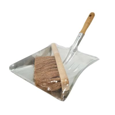 China Best-selling Cleaning Dustpan and Dustpan with Wooden Handle Cleaning Dustpan Floor Brush Dustpan Desk Set for sale