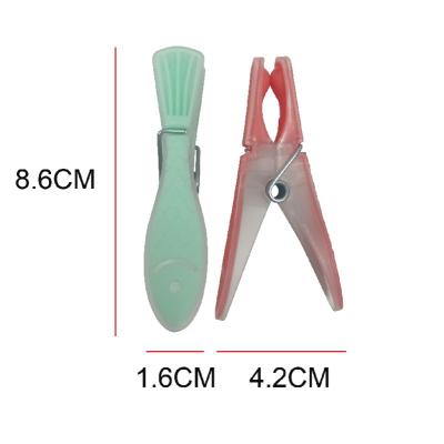 China Factory Wholesale Cheap Plastic Cleaning/Laundry/Clothes Intake 8.6CM 24PCS Hanging Pegs Clothespin for sale