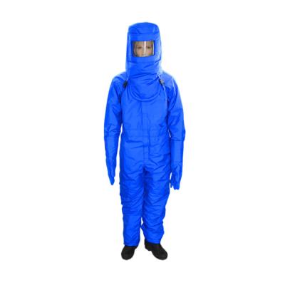 China Liquid Nitrogen Shield Temperature Liquid Nitrogen Protective Clothing Ultra Low Cold Cryogenic Suit For LNG for sale