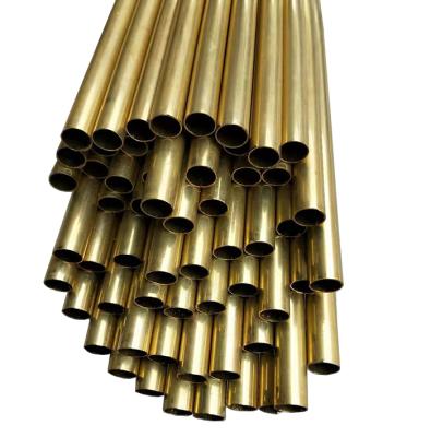 China Decoration Tube C36000 C28000 Thin Walled Brass Tube CuZn36Pb3 Brass Pipe for sale