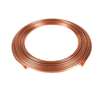 China Air condition or refrigerator air conditioning copper pipe 1/4 3/8 1/2 5/8 low order T2 copper pipe for sale