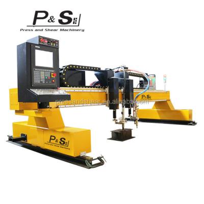 China Building Material Stores P&S6000 CNC Gantry Plasma And Flame Cutting Machine for sale