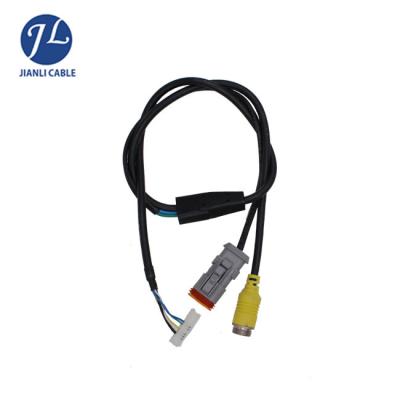 China Auto rearview camera mini connection 4pin male connector german din adapter for car 3g security camera for sale