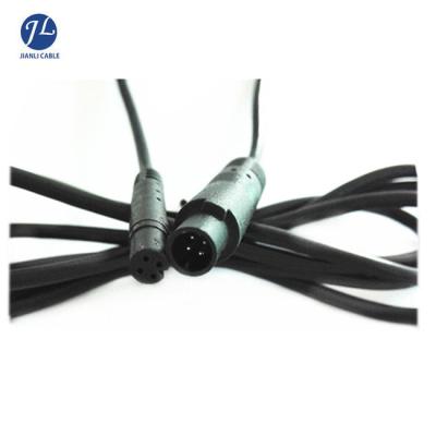 China Vehicle Camera Connection Extension Waterproof Male Female Adapter Mini 4 Pin Din Cable for sale