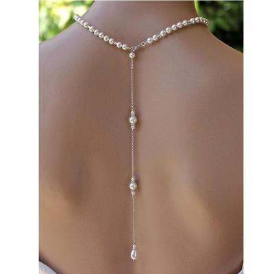 China Fashionable High Quality Long Tassel Imitation Jewelry Women Cute Pearl Pendants Necklace for sale