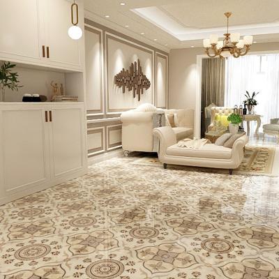 China Indoor Glazed Metallic Tiles Glazed 3D Wall And Ceramic Floor Tiles 400x400mm for sale