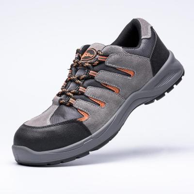 China NO.6129 Low Toe Steel Cap And Steel Plate Cut Safety Steel Toe Slip Resistant Work Shoes For Men à venda