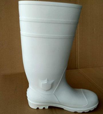 China HIGH CUT work rain boots waterproof shoes, high cut, steel toe, PVC injection outsole, PVC upper, S1, S2, S3, S1P, SB, SBP Te koop