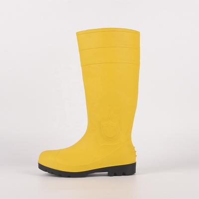 China Damping China Black Safety PVC Boots / Water Proof Shoes for sale