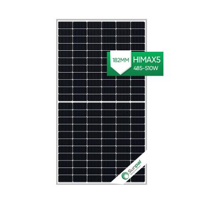 China Commercia Sunpal 25-Year Warranty 132Cell Solar Panel 485W 490W 495W 500W Solar Panel Sale For Home for sale