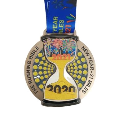 China Europe Made In China Custom 3D Die Casting Metal Sport Race Medallion Bike Bicycle Medals for sale