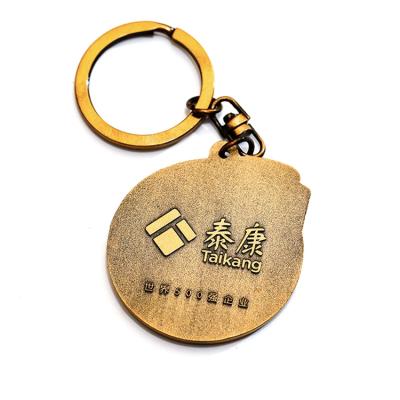 China Europe China Factory Pantone Color Surface Polishing Men Plain Metal Chains Key Ring for sale