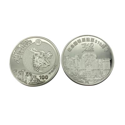 China Custom Good Quality 3d Bank of America Souvenir Antique Silver Coin for sale