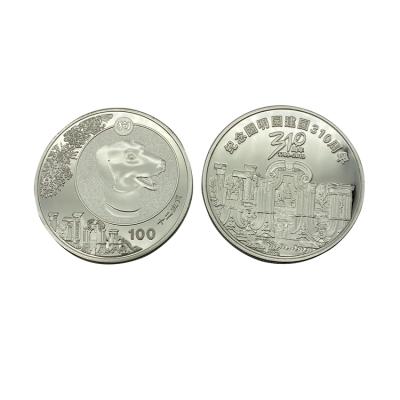 China No Minimum Custom America Manufacturer Silver Plate UAE Souvenir Old Bitcoin Military Coin for sale