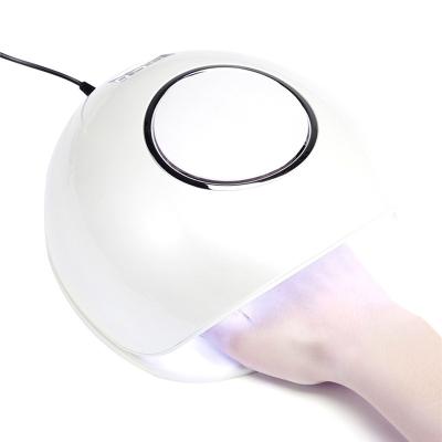 China Nail Art Beauty 2021 SUN SUN18 48W LED Nail Lamp Nail Dryer UV Light UV Lamp For Curing Smart LED UV Gel Manicure Nail Polish Gel for sale