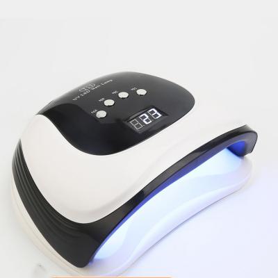 China Nail Art Beauty 160W 54 LED Sun Light Source Nail Fast Curing Led Lamp Double Professional For Two Hands for sale