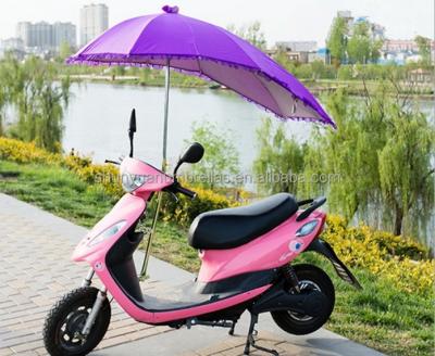 China outdoor furniture portable tiny umbrella and scooter tricycle umbrella to scooter umbrella for sale