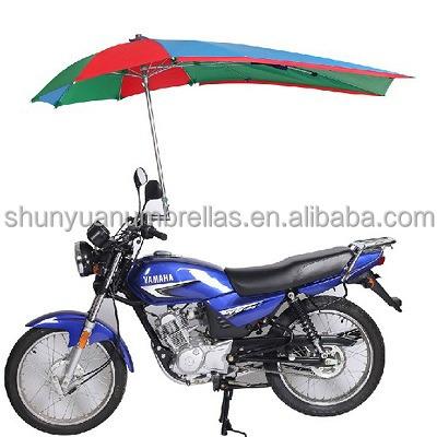 China Outdoor Furniture Oxford Cloth Material And Type Motorcycle Umbrella Umbrellas Frame for sale