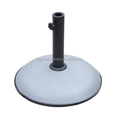 China Outdoor Furniture Round Umbrella Base Concrete Parts Stand for sale