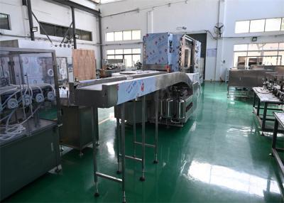 China Syringe Ampoule Filling Line Machinery PLC Control System with hot wind sterlization for sale